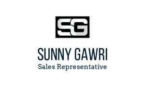 Sunny Gawri, Sales Representative